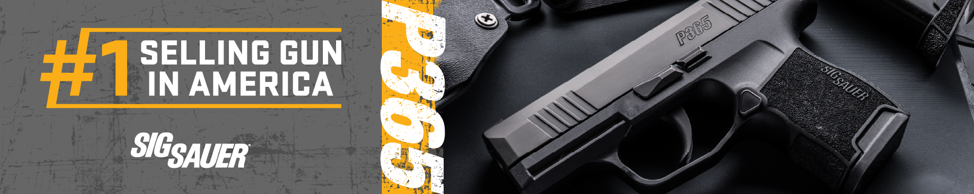 SIG SAUER P365 - #1 Selling Gun in America